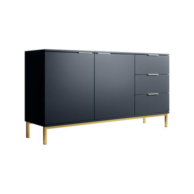 Meubella Dressoir Ponchi - Blauw - 150 cm product