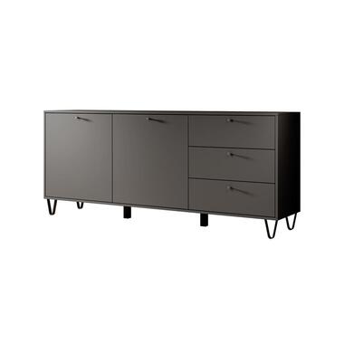 Meubella Buffet Apula - Anthracite - 183 cm product