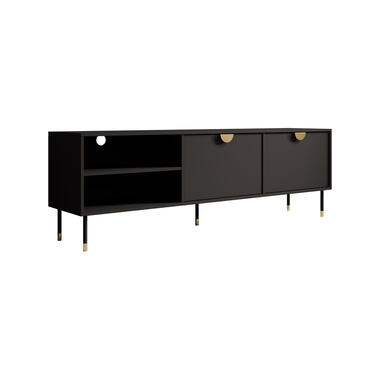 Meuble TV Veerle - Noir - 180 cm product