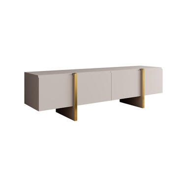 Meuble TV Kelton - Beige - Or - 180 cm product