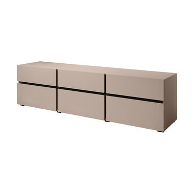 Meuble TV Cainan - Beige - Noir - 180 cm product