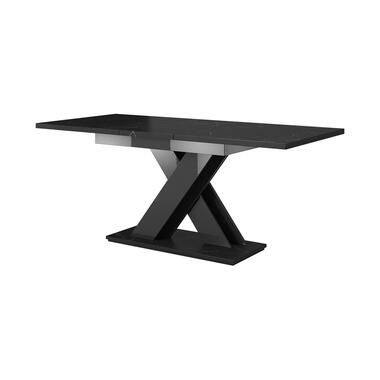 Table de salle à manger Bari - aspect marbre noir - 180 cm - extensible product