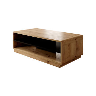 Table basse Acuna - Noir mat - Chêne - 120 cm product