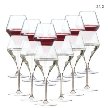 OTIX Ensemble de Verres à Vin, Verres à Vin Rouge 370 ml, 270 ml product