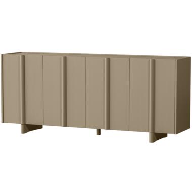 WOOOD Basu Dressoir - Grenen - Mud - 85x200x46 product