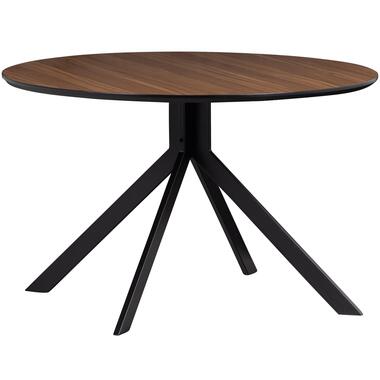 WOOOD Exclusive Bruno Eettafel Rond - Walnoot - 75x120x120 product