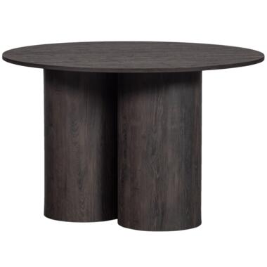 WOOOD Oona Eettafel Binnen - MDF - Donker bruin - 75x120x120 product