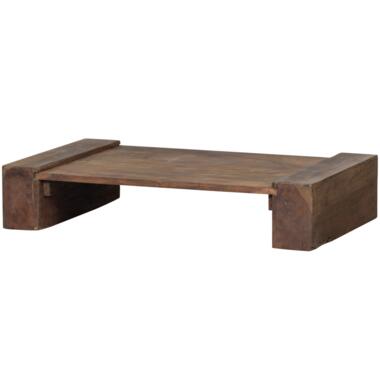 WOOOD Cuno Salontafel - Hout - Donkerbruin - 30x70x120 product