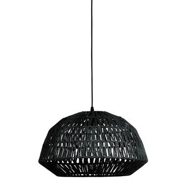 WOOOD Exclusive Kace Hanglamp - Jute - Zwart - 26x45x45 product