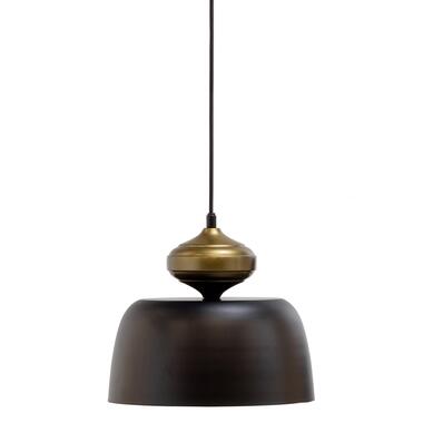 WOOOD Exclusive Linne Hanglamp - Metaal - Zwart - 34x31x31 product