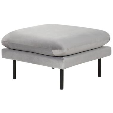 Pouf ottoman 70 x 70 cm en velours gris VINTERBRO product