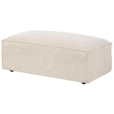 Ottoman HELLNAR Velours Beige clair product