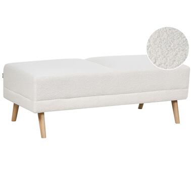 Ottoman FLORLI Blanc cassé Bouclé product