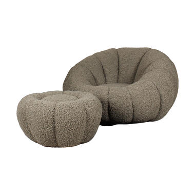 Olivia DLX fauteuil en peluche - vert product