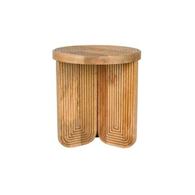 Housecraft Maeze Bijzettafel Hout Rond 40 cm product