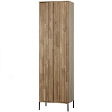 Armoire Avec Tiroir - Chêne - Naturel - 210x60x42 - WOOOD - New Gravure product