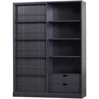 Armoire 1-Porte Coulissantes - Pin - Mat - 200x150x46,5 - WOOOD - Swing product