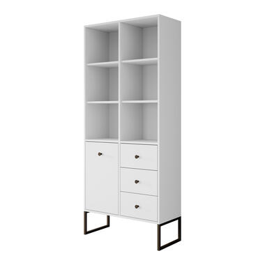 Bibliothèque Lyndall - Blanc - 77 cm product