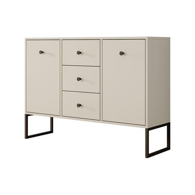 Buffet Lyndall - Beige - 115 cm - Avec portes product