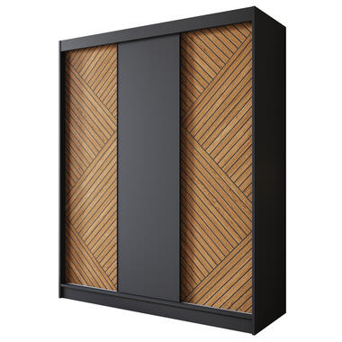 Armoire Macerata - Noir - 180 cm product