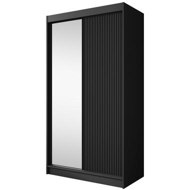 Armoire Paraguay - Noir - 120 cm - Avec miroir product