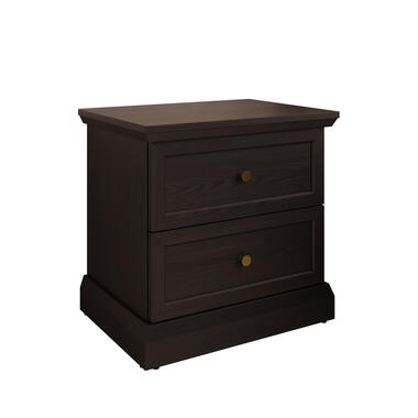 Table de chevet Leroy - Chêne noir - 52 cm product