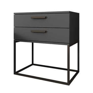 Table de chevet Sylvester 6 - Anthracite - 60 cm product