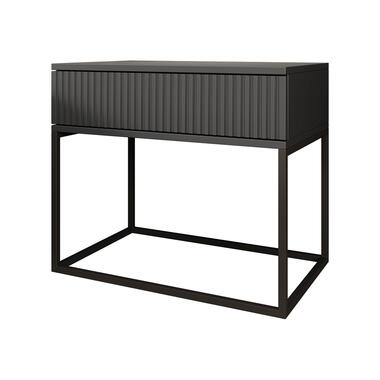 Table de chevet Sylvester 2 - Anthracite - 60 cm product