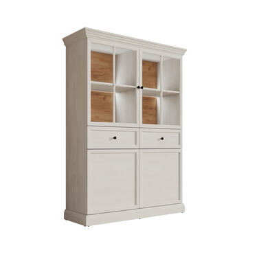 Vitrine Leroy - Chêne blanc - 114 cm product