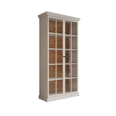 Vitrine Leroy - Chêne blanc - 102 cm product