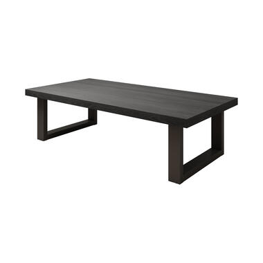 Meubella Salontafel Vince - Zwart eiken - 130 cm product