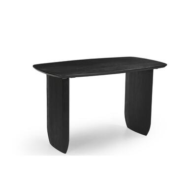 Countertafel Deens Ovaal 150cm - Zwart Acaciahout - Steve product