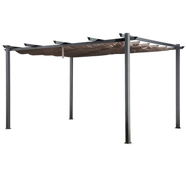 Happy Garden Pergola CASSIS - Taupe - Aluminium product