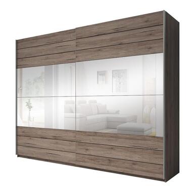 Armoire Gina - Chêne - 270 cm - Avec miroir product