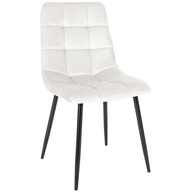 CLP chaise salle à manger Tilde Velours - Blanc crème product