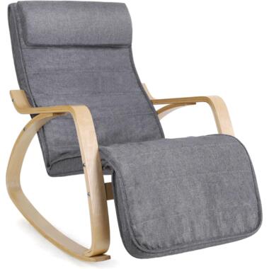 Parya Home Fauteuil à bascule Gris product