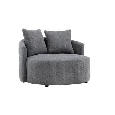 Loveseat Kelso - teddy gris - hauteur d'assise 40 cm - 118x118x72 cm product