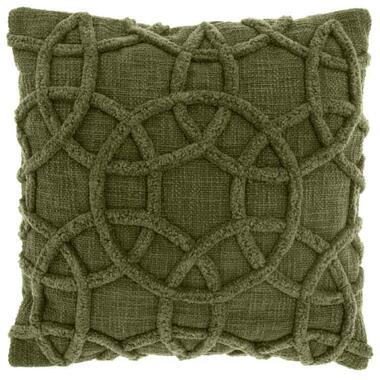 Unique Living - Sierkussen Everon Winter Green -45x45cm product