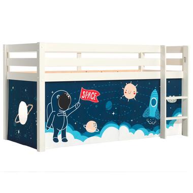 Lit mi-hauteur Charlotte avec tente de lit Space Shuttle - blanc product