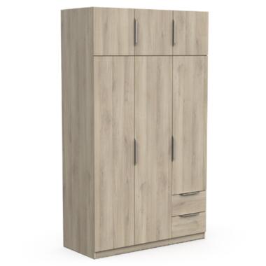 Armoire Spectre 120cm 6 portes & 2 tiroirs - chêne product