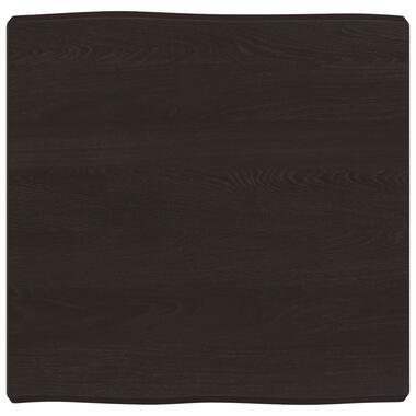 vidaXL - Tafelblad - Bruin - Eikenhout - 60 x 60 x 6 cm product