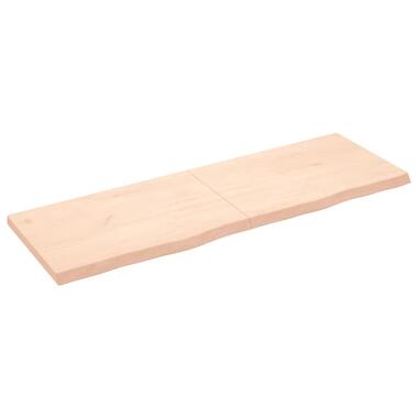 vidaXL Dessus de table 180x60x(2-6) cm bois de chêne massif non traité product