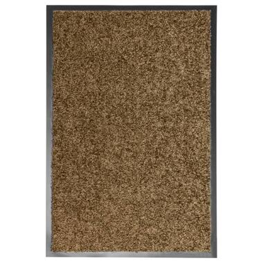 vidaXL Deurmat wasbaar 40x60 cm bruin product