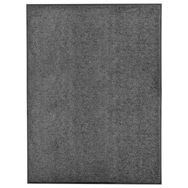 vidaXL - paillasson - Anthracite - Tissu - 90 x 120 cm product