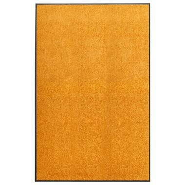 vidaXL Deurmat wasbaar 120x180 cm oranje product