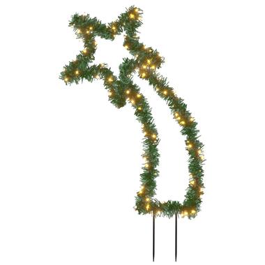 vidaXL Décoration lumineuse météore de Noël avec piquets 115 LED 89 cm product