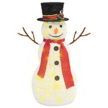 vidaXL Figurine de bonhomme de neige de Noël à LED Tissu 60 cm product