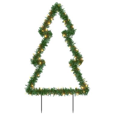 vidaXL Décoration lumineuse arbre de Noël avec piquets 80 LED 60 cm product