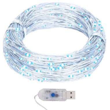 vidaXL - guirlande lumineuse - Cold white - 40 m product