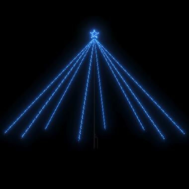 vidaXL Kerstboomverlichting met 576 LED's binnen en buiten 3,6 m blauw product